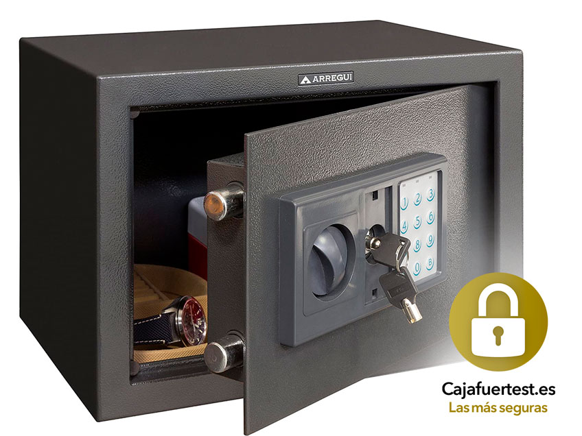 caja fuerte arregui sobreponer