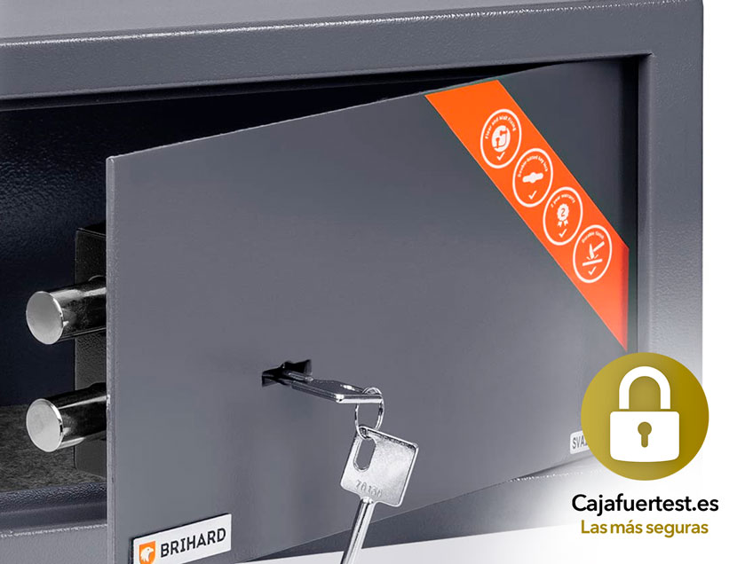 caja fuerte con llave