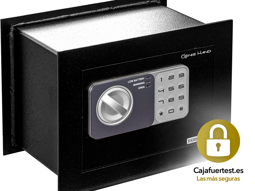 caja fuerte empotrada pequeña