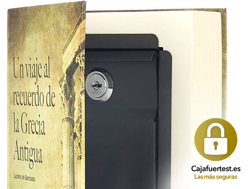caja fuerte libro camuflada