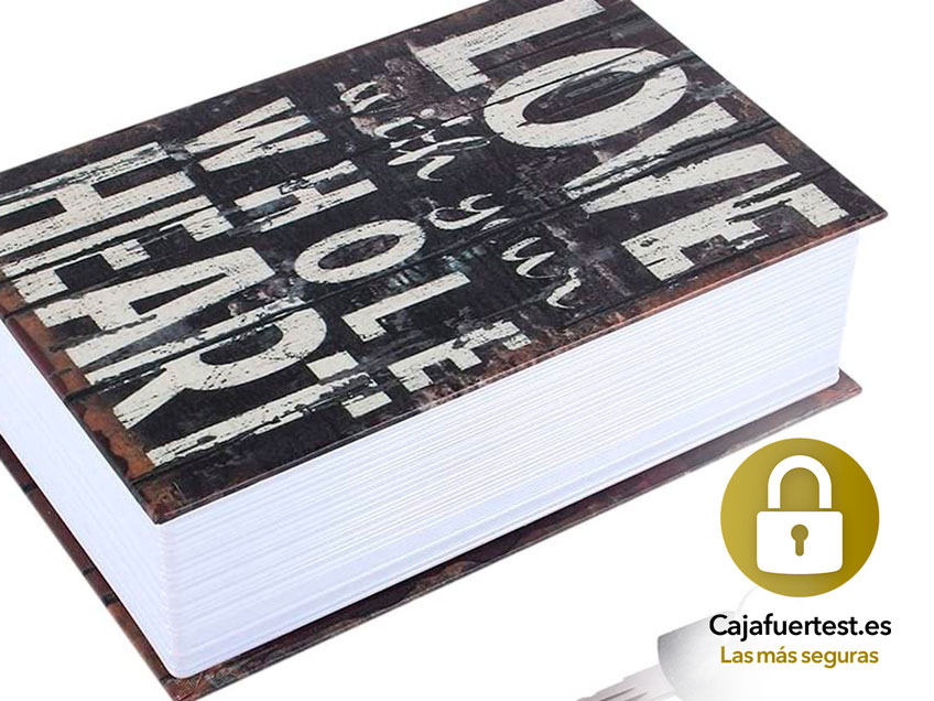 caja fuerte libro haofy