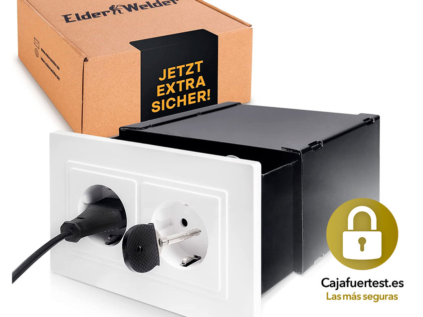 caja fuerte enchufe